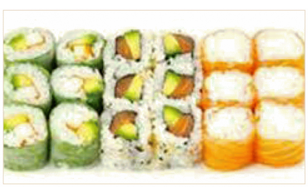 MENU TROIS COULEURS